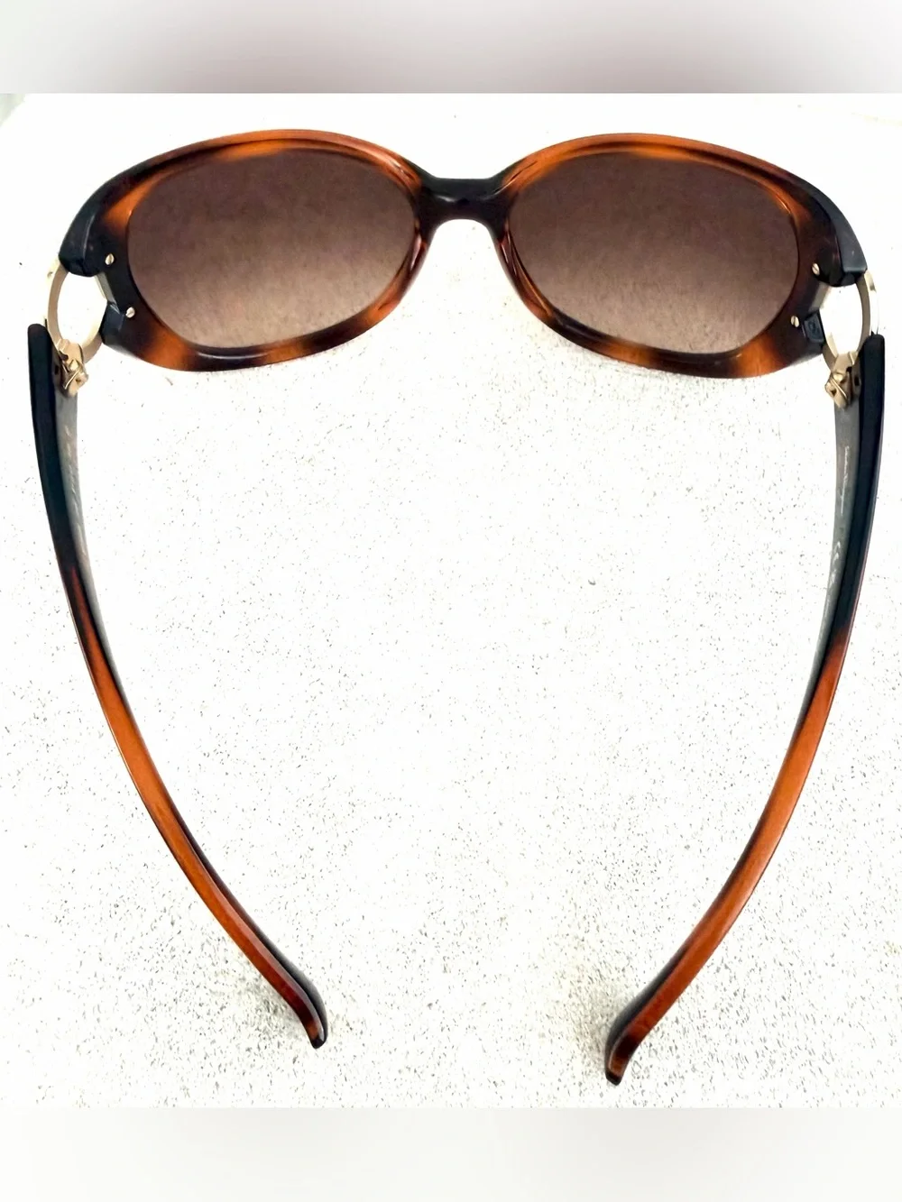 FERRAGAMO SF668S Gancini Oversized Tortoise Sunglasses NEW Full Inclusion